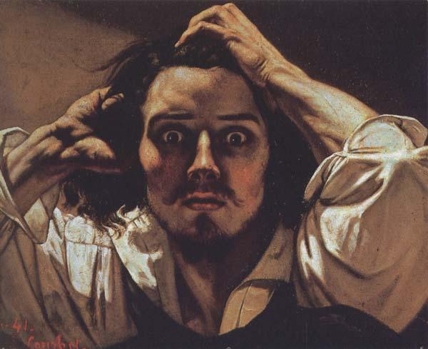 Gustave Courbet Self-Portrait The Desperate Man oil painting image